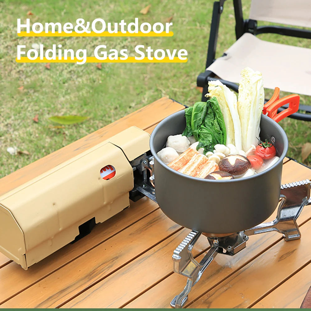 Compact stove for vanlife and trekking