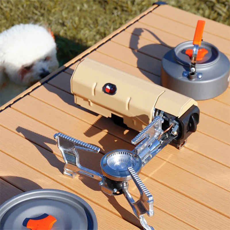 Compact stove for vanlife and trekking